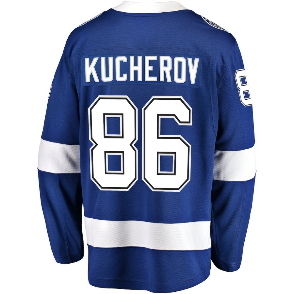 NHL Blue Nikita Kucherov Tampa Bay Lightning Fanatics Breakaway Jersey