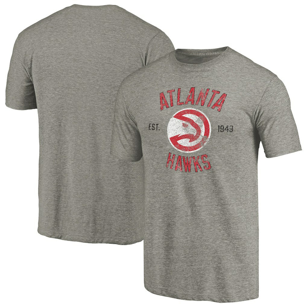 NBA Atlanta Hawks Team Heritage Tri-Blend T-Shirt