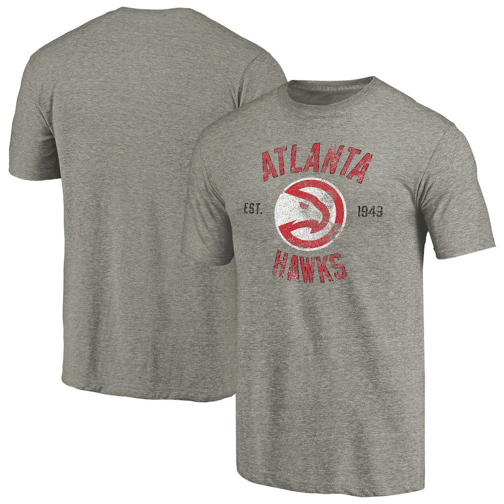 NBA Atlanta Hawks Team Heritage Tri-Blend T-Shirt