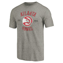 NBA Atlanta Hawks Team Heritage Tri-Blend T-Shirt