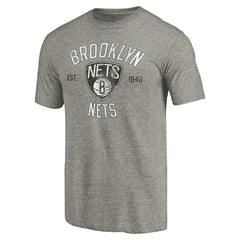 NBA Brooklyn Nets Team Heritage Tri-Blend T-Shirt