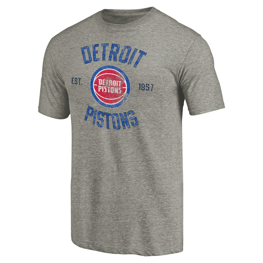 NBA Detroit Pistons Team Heritage Tri-Blend T-Shirt sale