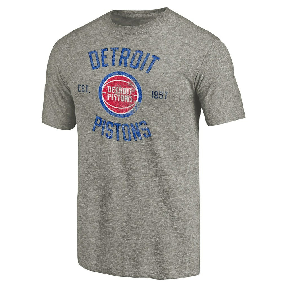 NBA Detroit Pistons Team Heritage Tri-Blend T-Shirt sale