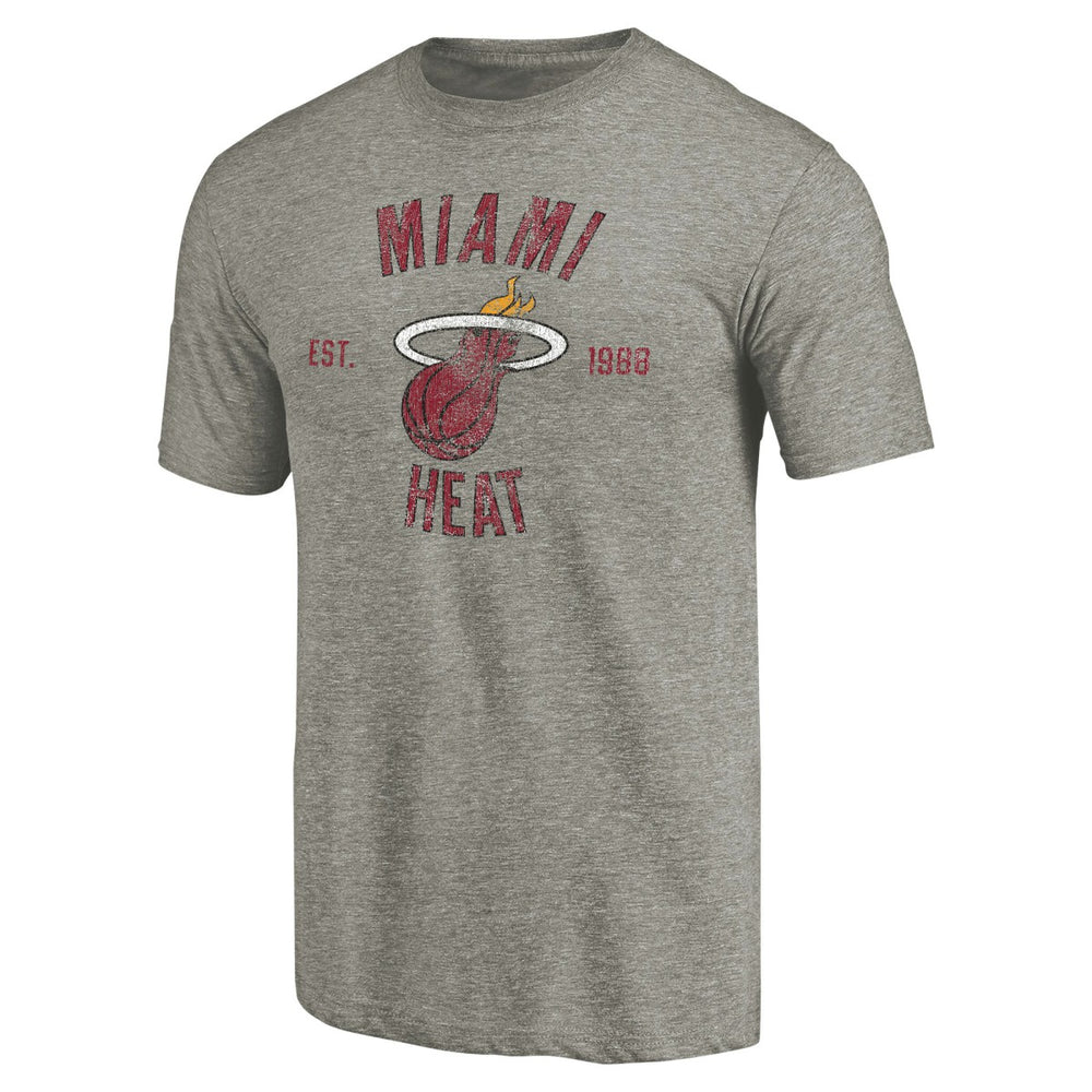 NBA Miami Heat Team Heritage Tri-Blend T-Shirt