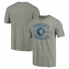 NBA Minnesota Timberwolves Team Heritage Tri-Blend T-Shirt