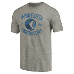 NBA Minnesota Timberwolves Team Heritage Tri-Blend T-Shirt