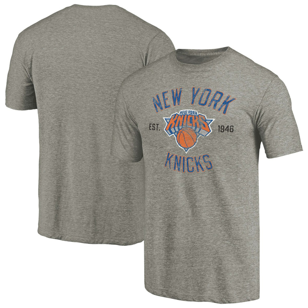 NBA New York Knicks Team Heritage Tri-Blend T-Shirt