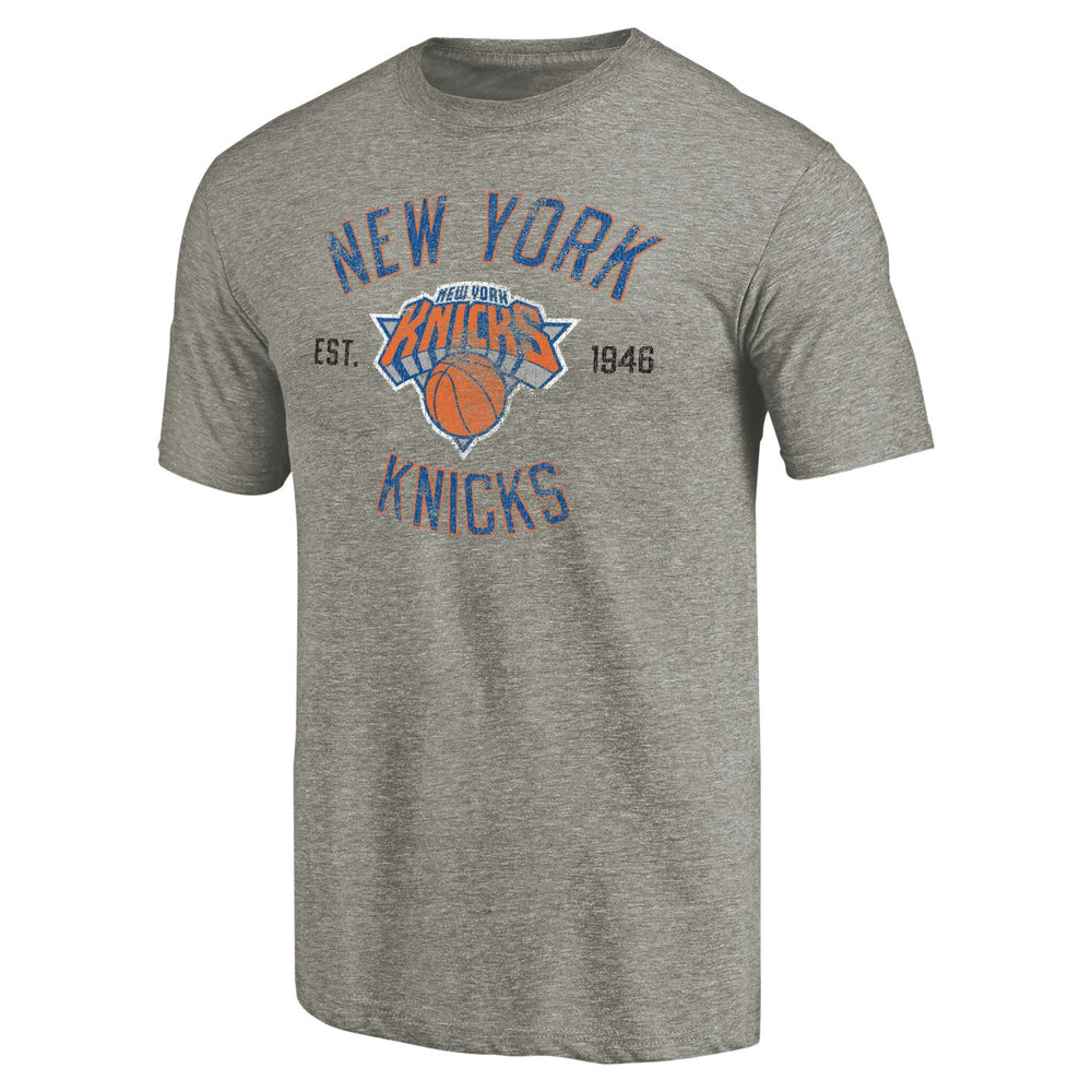 NBA New York Knicks Team Heritage Tri-Blend T-Shirt
