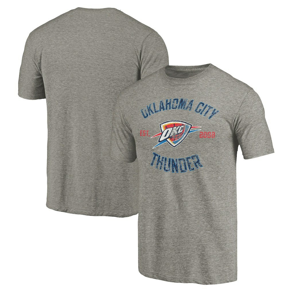 NBA Oklahoma City Thunder Team Heritage Tri-Blend T-Shirt