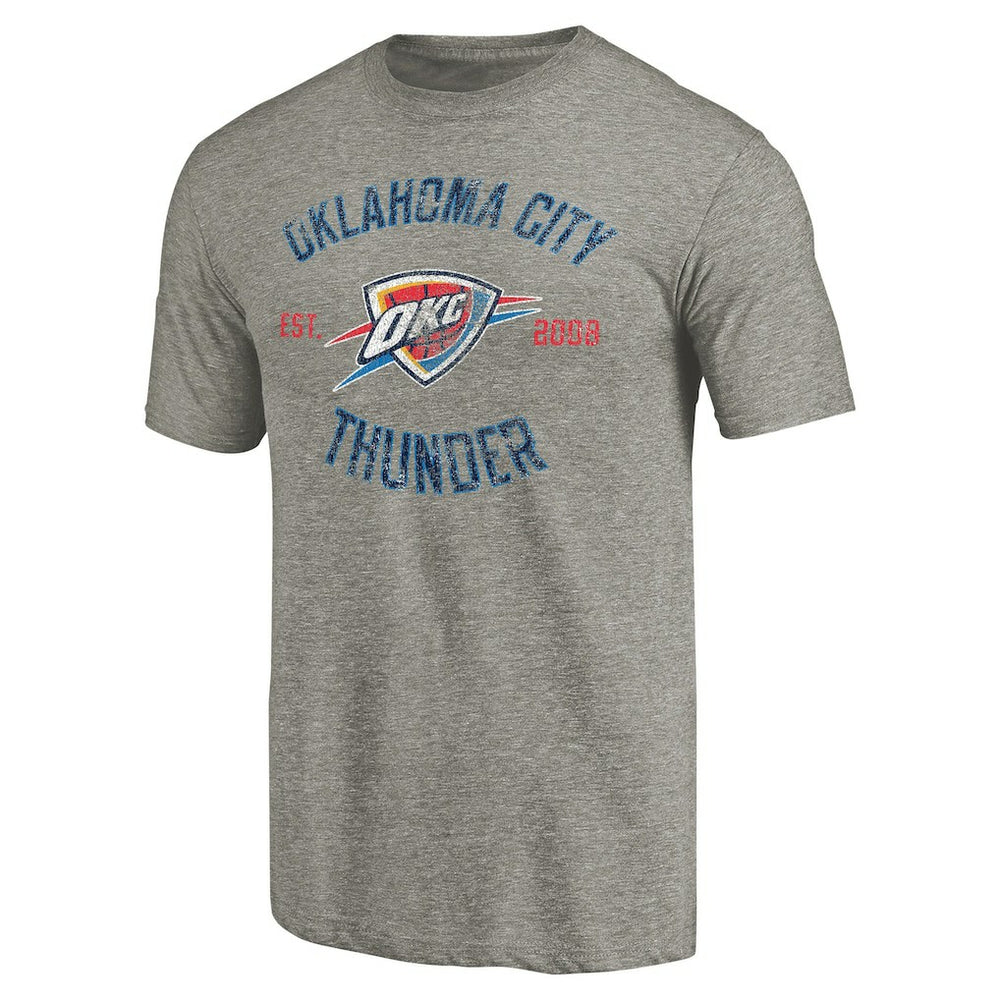 NBA Oklahoma City Thunder Team Heritage Tri-Blend T-Shirt