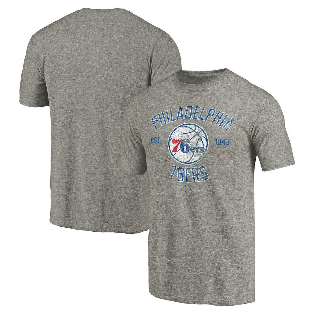 NBA Philadelphia 76ers Team Heritage Tri-Blend T-Shirt