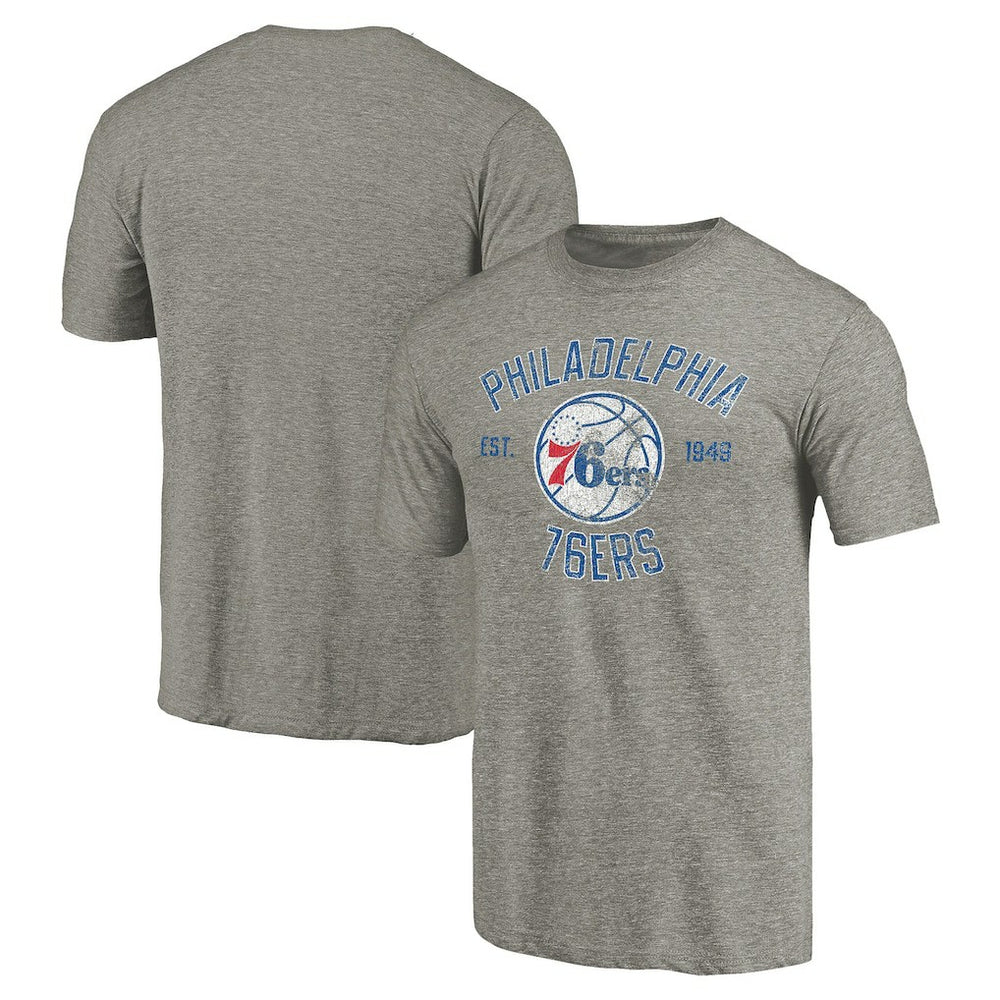 NBA Philadelphia 76ers Team Heritage Tri-Blend T-Shirt