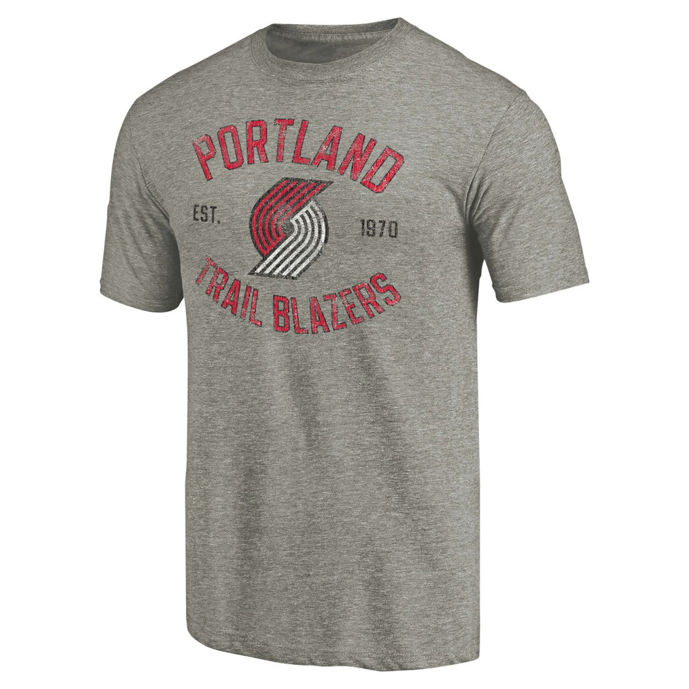 NBA Portland Trail Blazers Team Heritage Tri-Blend T-Shirt