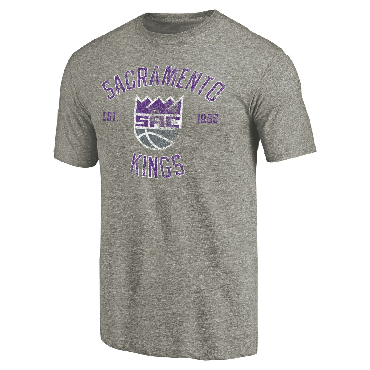 NBA Sacramento Kings Team Heritage Tri-Blend T-Shirt