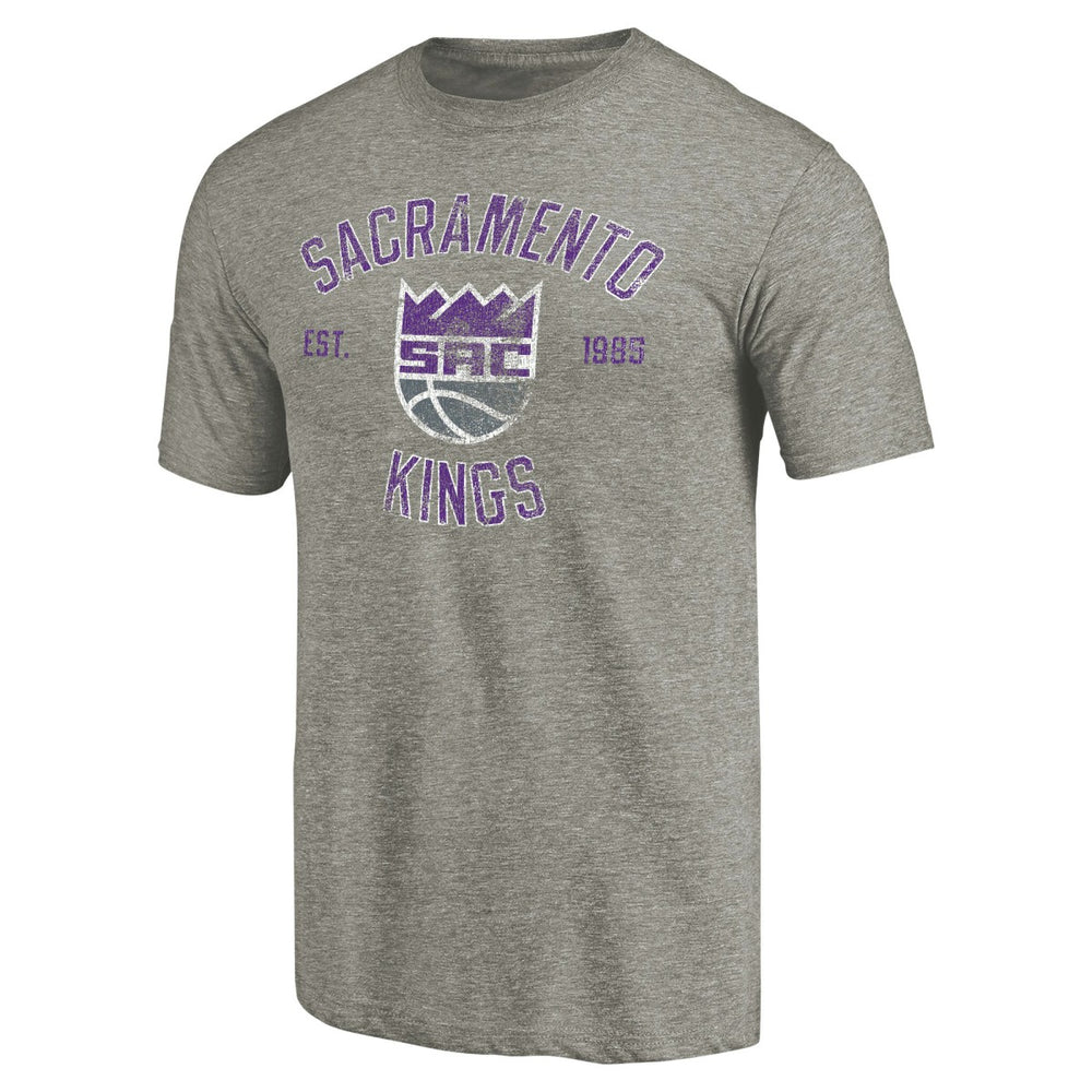 NBA Sacramento Kings Team Heritage Tri-Blend T-Shirt