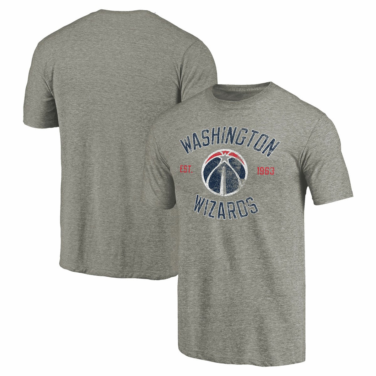 NBA Washington Wizards Team Heritage Tri-Blend T-Shirt