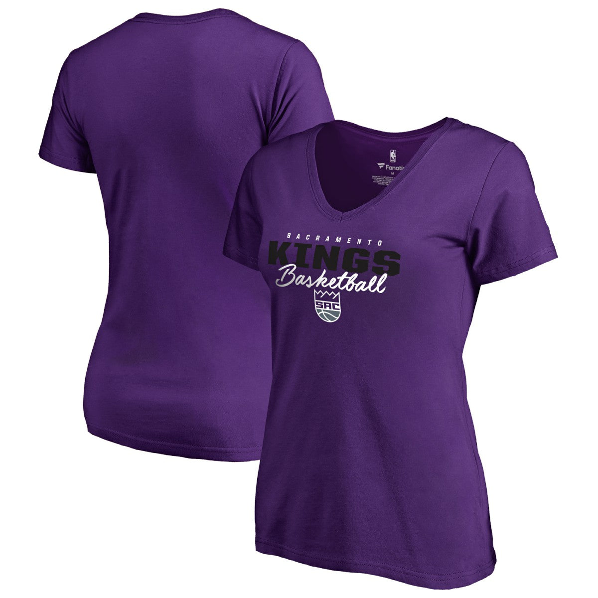 NBA Sacramento Kings Women's Script Assist T-Shirt