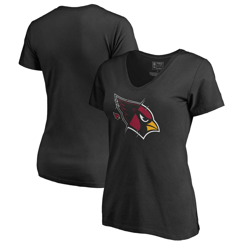 Women's X-Ray Slim Fit V-Neck T-Shirt - Arizona Cardinals