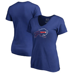 Women's X-Ray Slim Fit V-Neck T-Shirt - Buffalo Bills