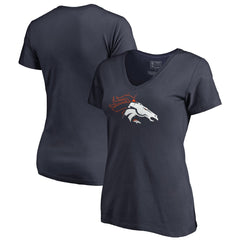Women's X-Ray V-Neck T-Shirt - Denver Broncos