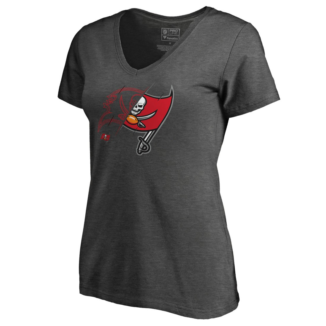 Women's X-Ray Slim Fit V-Neck T-Shirt - Tampa Bay Buccaneers