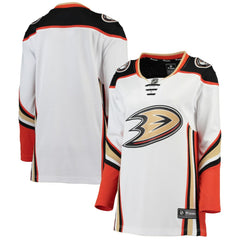 NHL White Anaheim Ducks Fanatics Women's Away Breakaway Jersey