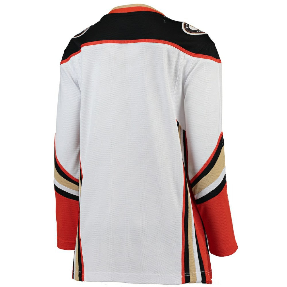 NHL White Anaheim Ducks Fanatics Women's Away Breakaway Jersey