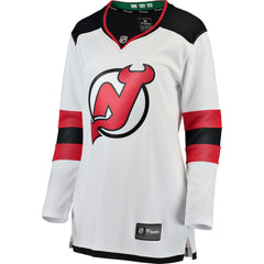 NHL White New Jersey Devils Fanatics Women's Away Breakaway Jersey