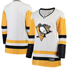 NHL White Pittsburgh Penguins Fanatics Women's Away Breakaway Jersey