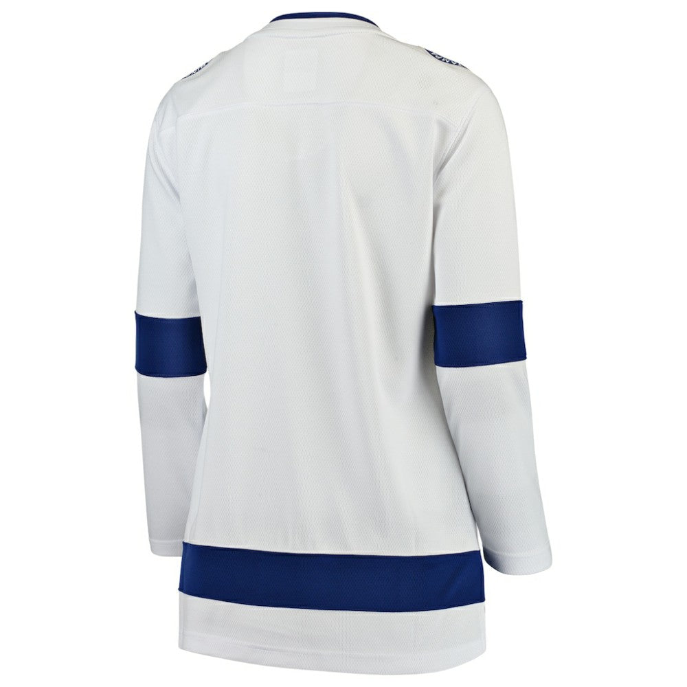 NHL White Tampa Bay Lightning Fanatics Women's Away Breakaway Jersey