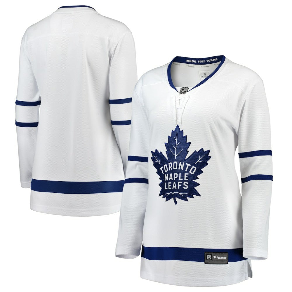 NHL White Toronto Maple Leafs Fanatics Women's Away Breakaway Jersey