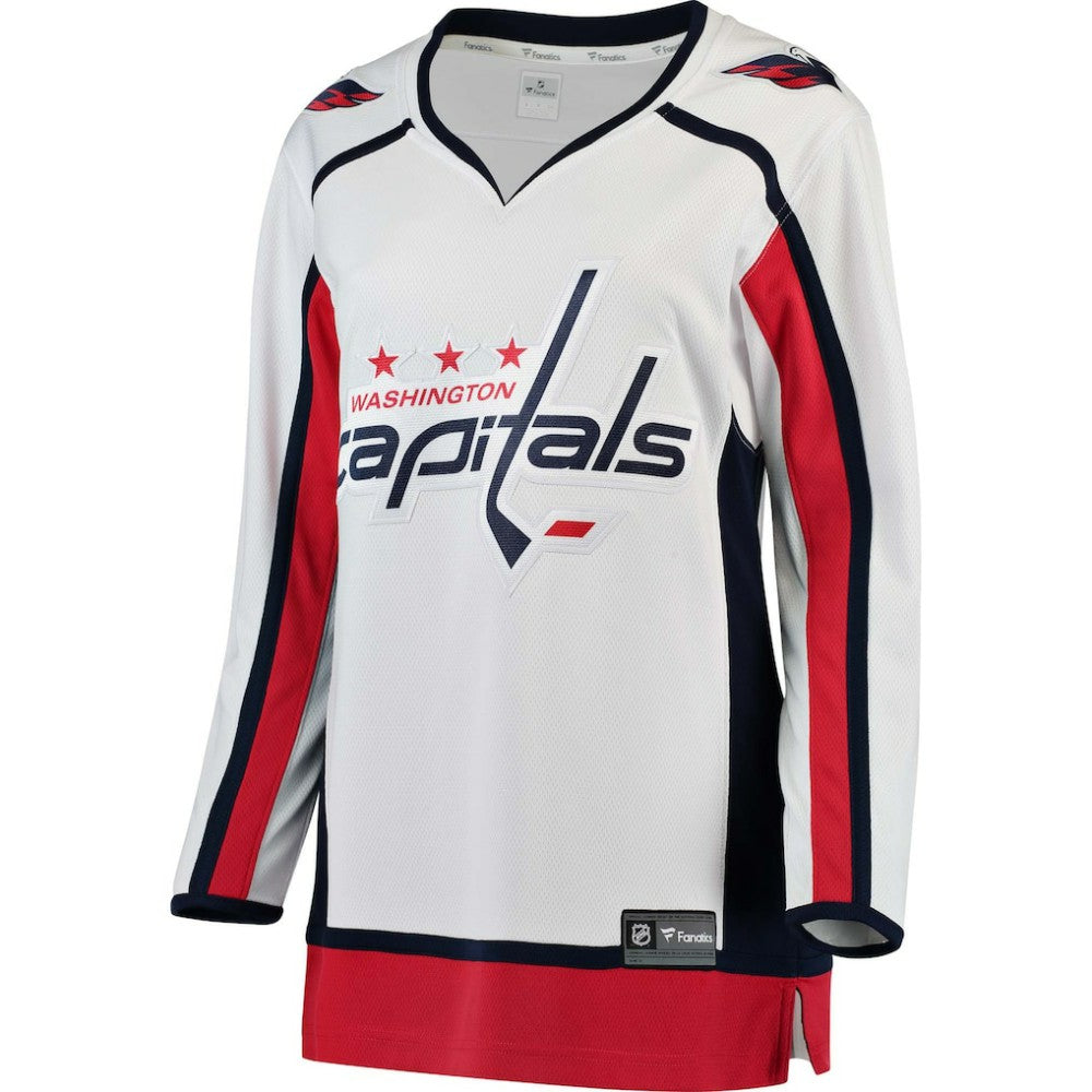 NHL White Washington Capitals Fanatics Women's Away Breakaway Jersey