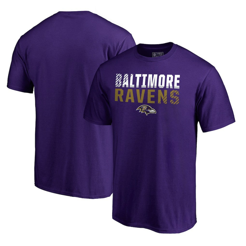 Iconic Collection Fade Out T-Shirt - Baltimore Ravens