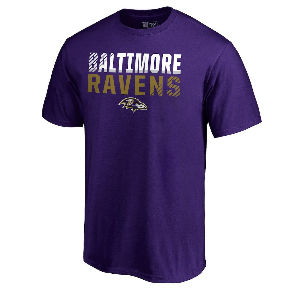 Iconic Collection Fade Out T-Shirt - Baltimore Ravens