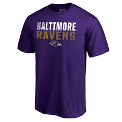 Iconic Collection Fade Out T-Shirt - Baltimore Ravens