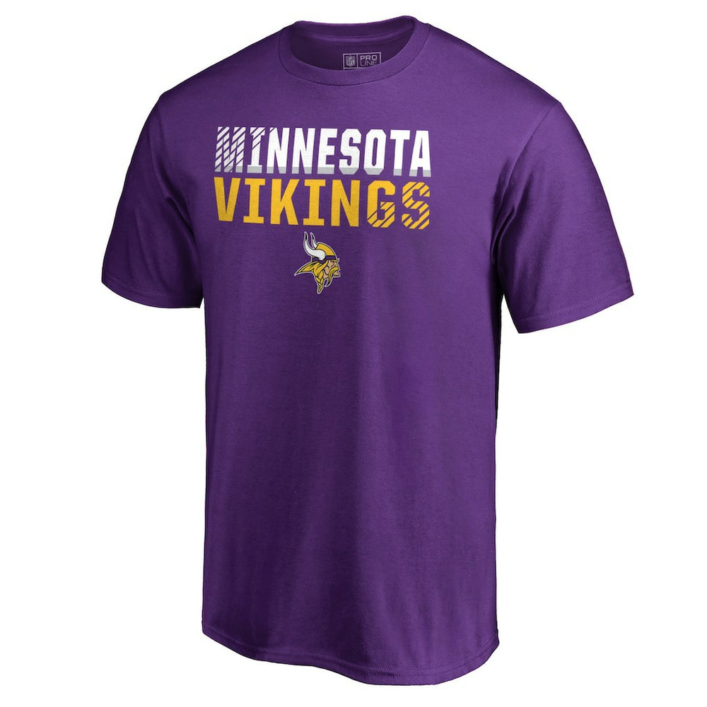 Iconic Collection Fade Out T-Shirt - Minnesota Vikings