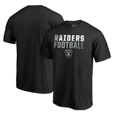 Iconic Collection Fade Out T-Shirt - Las Vegas Raiders