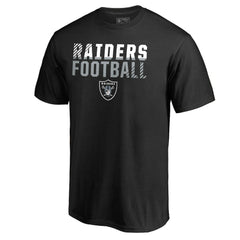 Iconic Collection Fade Out T-Shirt - Las Vegas Raiders