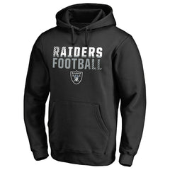 Iconic Collection Fade Out Pullover Hoodie - Las Vegas Raiders