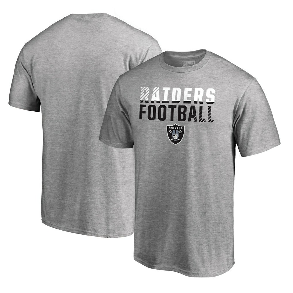 Iconic Collection Fade Out T-Shirt - Las Vegas Raiders
