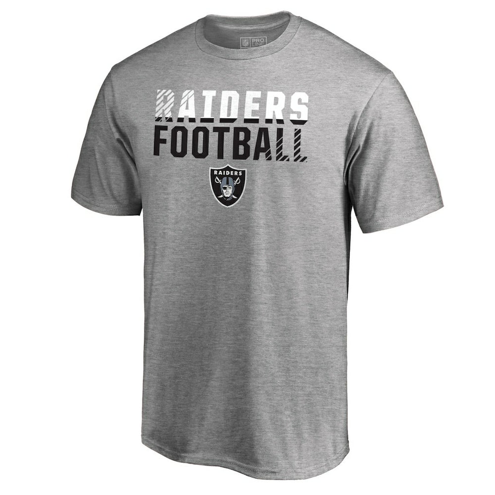 Iconic Collection Fade Out T-Shirt - Las Vegas Raiders
