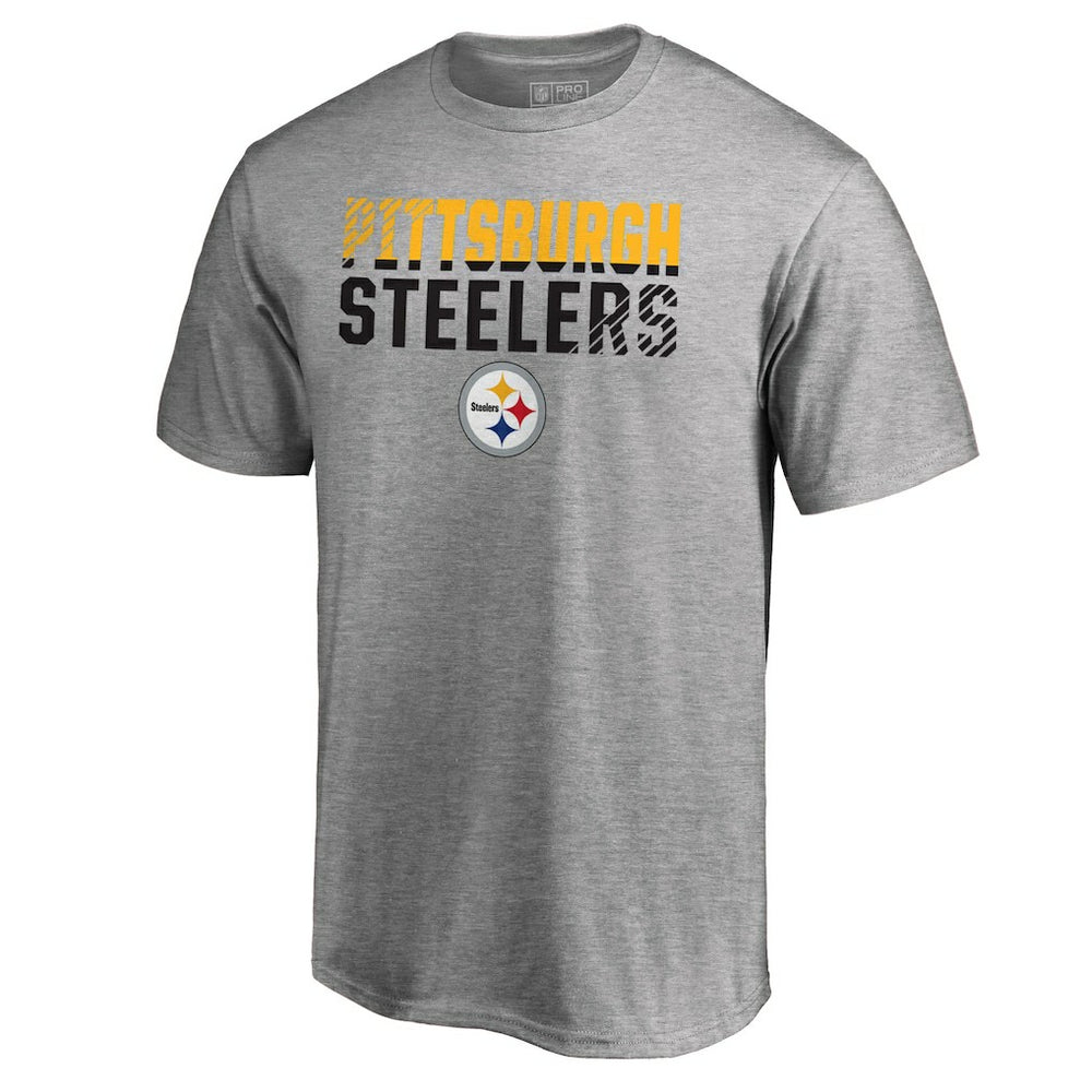 Iconic Collection Fade Out T-Shirt II - Pittsburgh Steelers