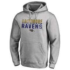 Iconic Collection Fade Out Pullover Hoodie - Baltimore Ravens