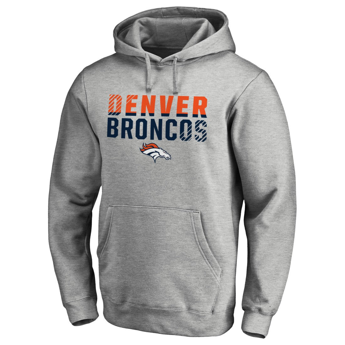 Iconic Collection Fade Out Pullover Hoodie - Denver Broncos
