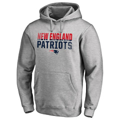 Iconic Collection Fade Out Pullover Hoodie - New England Patriots