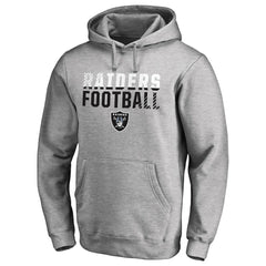 Iconic Collection Fade Out Pullover Hoodie - Las Vegas Raiders