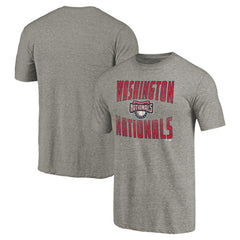 MLB Washington Nationals Cooperstown Collection Antique Stack Tri-Blend T-Shirt