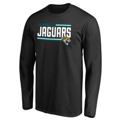 Iconic Collection On Side Stripe Long Sleeve T-Shirt - Jacksonville Jaguars