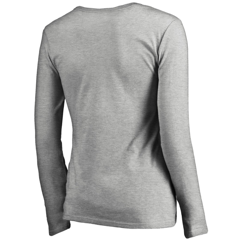 Women's Iconic Collection On Side Stripe Long Sleeve V-Neck T-Shirt - Tampa Bay Buccaneers