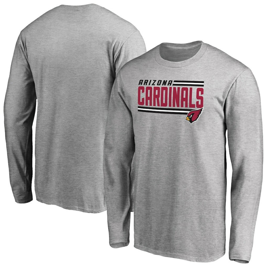 Iconic Collection On Side Stripe Long Sleeve T-Shirt - Arizona Cardinals